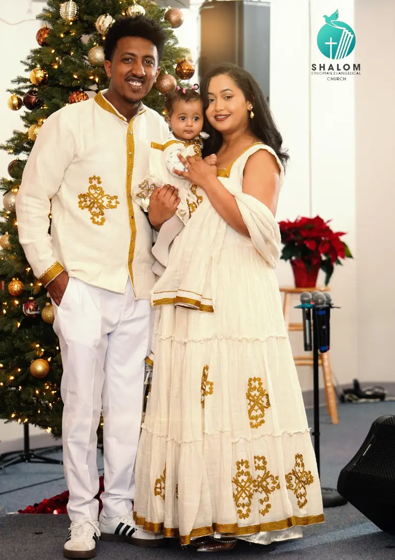 Members celebrating Ethiopian culture together